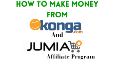 How To Make Money From Jumia And Konga Affiliate Program